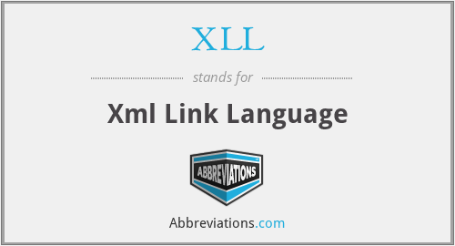 What is the abbreviation for xml link language?